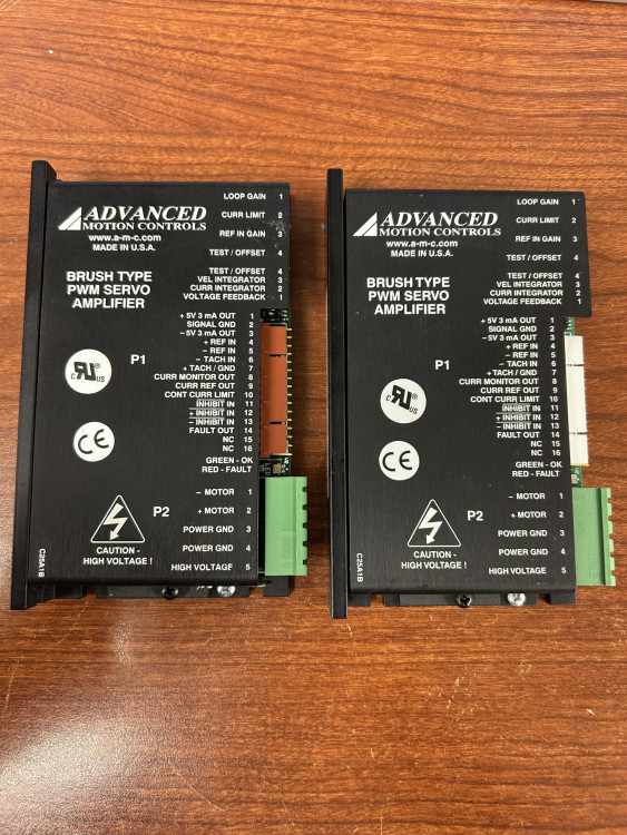 ADVANCED MICRO CONTROLS X06-12A8K AMPLIFIER BRUSH TYPE SERVO 12A ADVANCED MICRO CONTROLS X06-12A8K AMPLIFIER BRUSH TYPE SERVO 12A