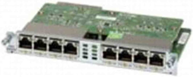 Eight port 10/100/1000 Ethernet switch interface card Eight port 10/100/1000 Ethernet switch interface card