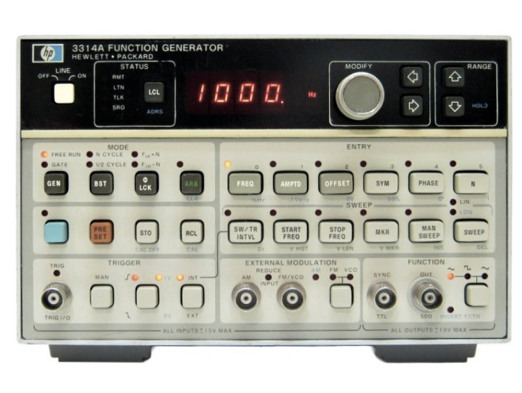 AGILENT 3314A FUNCTION GENERATOR 20MHZ