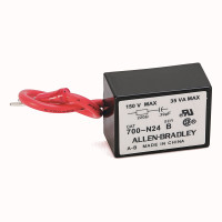 ALLEN BRADLEY 700-N24 SURGESUPPRESSOR, MOUNTING ON THE COIL TERMINAL, 6-150V AC/DC