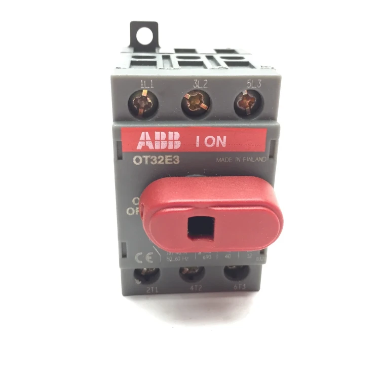 ASEA BROWN BOVERI OT32ET3 DISCONNECT SWITCH 40AMP 3POLE 600VAC DOOR ASEA BROWN BOVERI OT32ET3 DISCONNECT SWITCH 40AMP 3POLE 600VAC DOOR