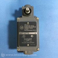 ALLEN BRADLEY 802T-R7TD LIMIT SWITCHES, NON PLUG-IN STYLE OILTIGHT, 1-CIRCUIT LEVER TYPE WITH TIME DELAY SPRING RETURN, ON-DELAY, CLOCKWISE, TRAVEL TO OPERATE 45 DEG
