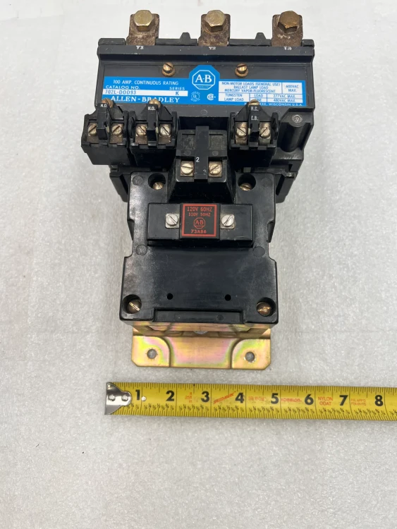 ALLEN BRADLEY 500L-DOS93 CONTACTOR LIGHTING 100AMP 3POLE 110/115V 50HZ ALLEN BRADLEY 500L-DOS93 CONTACTOR LIGHTING 100AMP 3POLE 110/115V 50HZ