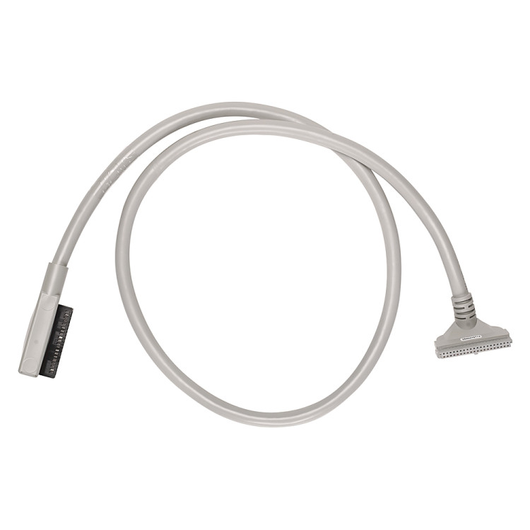 ALLEN BRADLEY 1492-CABLE-025H PRE-WIRED CABLE FOR 1746 32-PT DC I/O MODULES, 40 CONDUCTORS, #22 AWG, W/1746-N3 CONNECTOR &IFM 40-PIN CONNECTOR, LENGTH 2.5 METER (8.2 FEET)
