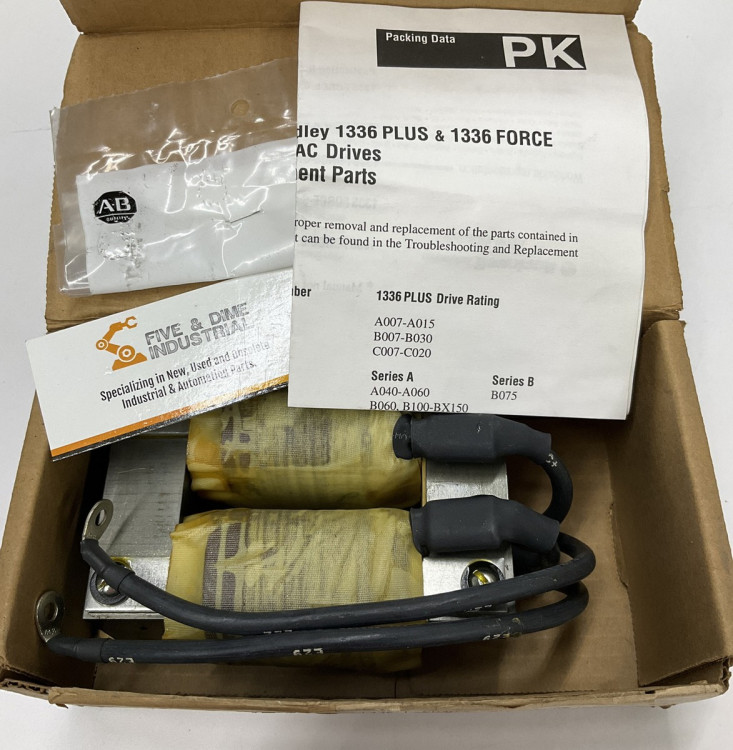 ALLEN BRADLEY 1336-L-SP12A INDUCTOR,1336STG,230V,50HP,460V,100HP,575V,125HP