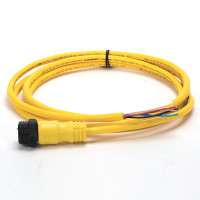 ALLEN BRADLEY 1485C-P2M5-C DEVICENET, DEVICENET MEDIA, THICK TRUNK CABLE, CORDSET, STRAIGHT MINI MALE, TO CONDUCTOR, 2 M