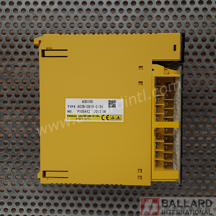 FANUC A03B-0819-C154  OUTPUT MODULE DIGITAL 16POINT AOD16D