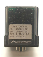 ACTION INSTRUMENTS 4300-1306N SIGNAL CONDITIONER 8PIN PWR-120VAC OUT 4/20MA DC