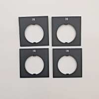 ALLEN BRADLEY 800H-W108 800H LEGEND PLATE,STANDARD,IN,GRAY