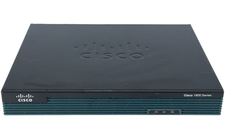 Cisco1921/K9 with 2GE, SEC License PAK, 512MB DRAM, 256MB Fl