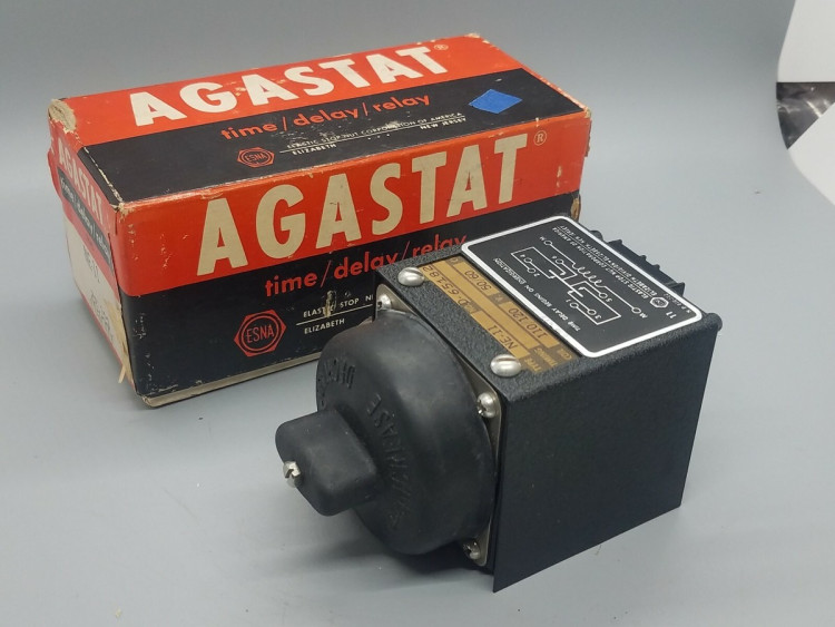 AGASTAT NE-11 TIME DELAY RELAY 110/120V COIL