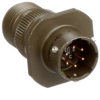 AMPHENOL PT01A-10-6P CIRCULAR CONNECTOR RCPT, SIZE 10, 6POS, CABLE; CONNECTOR TYPE:CIRCULAR INDUSTRIAL; CONNECTOR BODY MATERIAL:ALUMINIUM; GENDER:RECEPTACLE; CONTACT GENDE