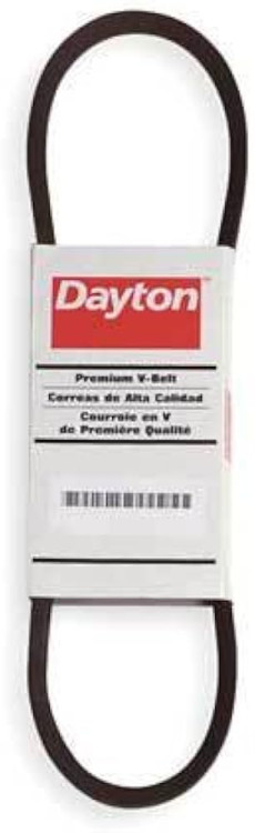 DAYTON V-BELT LIGHT DUTY 66IN LENGTH 21/32IN TOP WIDTH DAYTON V-BELT LIGHT DUTY 66IN LENGTH 21/32IN TOP WIDTH