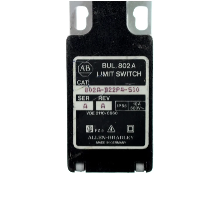 ALLEN BRADLEY 802A-B22P4-S10 SWITCH, LIMIT 600V AC MAX 10 AMP MAX