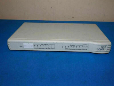 3COM 3C16791B 8 PORT GIGABIT SWITCH
