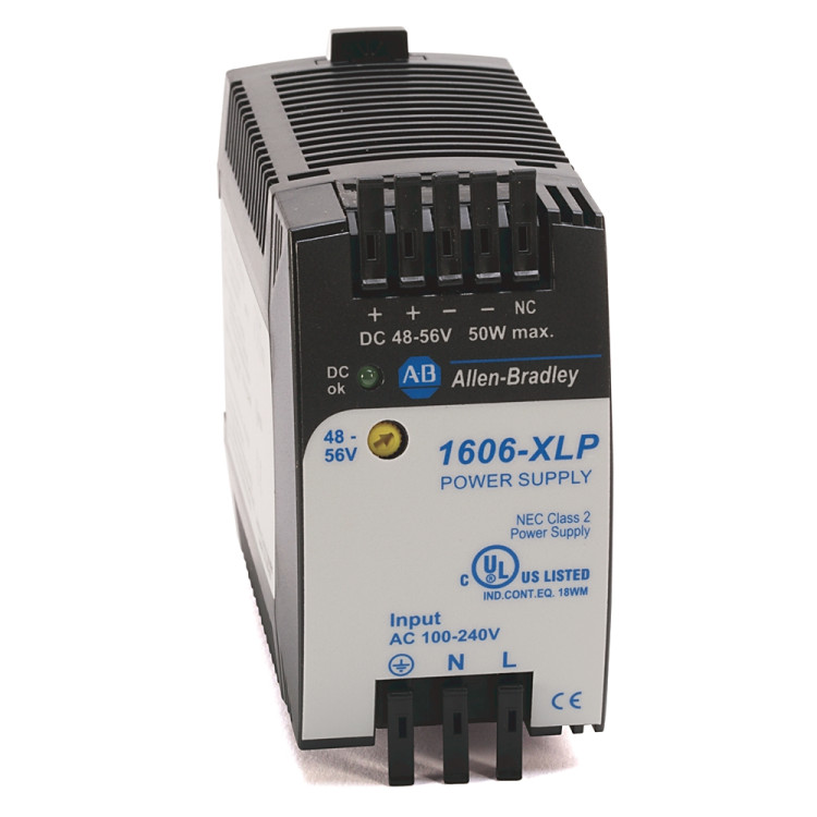 ALLEN BRADLEY 1606-XLP95E AC/DC DINRAIL MOUNT COMPACT POWER SUPPLY, 95W, 24-