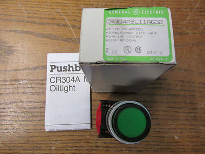 GENERAL ELECTRIC CR304ABT11AR12 ILLUMINATED PUSHBUTTON GENERAL ELECTRIC CR304ABT11AR12 ILLUMINATED PUSHBUTTON