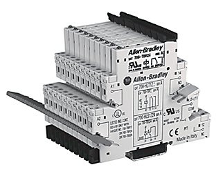 ALLEN BRADLEY 700-HLS1L1 SOLID STATE TERMINAL BLOCK RELAY, SCREW TERMINALS, 120/125V AC/DC WITH 2.2MA SUPPRESSION CIRCUIT, SILVERPLATED CONTACT, BULK QUANTITY 10 PCS.