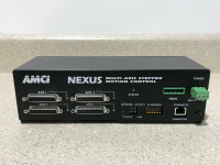 ADVANCED MICRO CONTROLS NX1F4C 4 AXIS STEPPER CONTROLLER/INDEXER, ENCODER FEEDBACK REQUIRES 4 STEPPER DRIVES, NETWORK CONNECTED