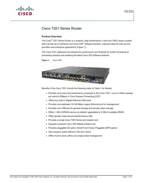 Cisco IOS 7200 Series Broadband User Services License Cisco IOS 7200 Series Broadband User Services License