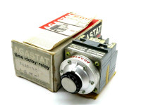 AGASTAT 2422EE TIMING RELAY 20-200SEC OFF-DELAY DPDT 24VAC 60HZ