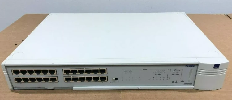 3COM 3C16591 NETWORKING ROUTER SUERSTACK II 24PORT 1GIG 3COM 3C16591 NETWORKING ROUTER SUERSTACK II 24PORT 1GIG