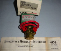 ASCO 8320A9 SOLENOID VALVE 110/120V 50/60HZ