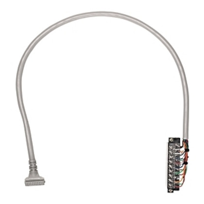ALLEN BRADLEY 1492-CAB025B69 PRE-WIRED CABLE FOR DIGITAL I/O MODULES, CABLE TYPE B69, 20 CONDUCTOR, 22 AWG, W/ 1769-RTBN18 CONNECTOR, 2.5 METER (8.2 FEET) ALLEN BRADLEY 1492-CAB025B69 PRE-WIRED CABLE FOR DIGITAL I/O MODULES, CABLE TYPE B69, 20 CONDUCTOR, 22 AWG, W/ 1769-RTBN18 CONNECTOR, 2.5 METER (8.2 FEET)