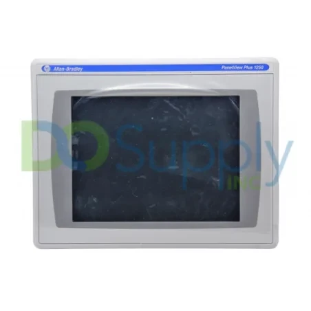 ALLEN BRADLEY 2711P-T12C4B2 OPERATOR INTERFACE PANELVIEW PLUS 1250 RS232 USB