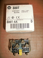 ALLEN BRADLEY 802T-XA CONTACT BLOCK