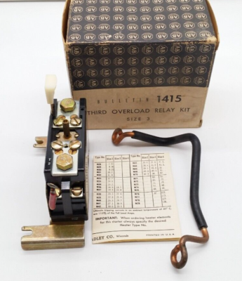 ALLEN BRADLEY 1415-N53 OVERLOAD RELAY KIT SIZE3