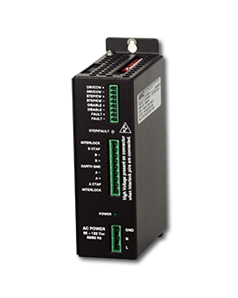 ADVANCED MICRO CONTROLS SD17040 STEPPER DRIVES- 4 AMP RMS (5.6 A PEAK), 170 VOLT DRIVER, FULL/HALF STEP DRIVER FOR SM23 & SM34 MOTORS ADVANCED MICRO CONTROLS SD17040 STEPPER DRIVES- 4 AMP RMS (5.6 A PEAK), 170 VOLT DRIVER, FULL/HALF STEP DRIVER FOR SM23 & SM34 MOTORS