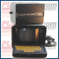 ALLEN BRADLEY 1770-T2 INDUSTRIAL TERMINAL W/FA KEYBOARD W/3 OVERLAYS