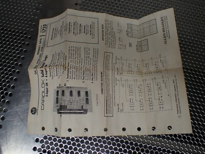 ALLEN BRADLEY 1720-L023 PC BOARD AND OR GATES ALLEN BRADLEY 1720-L023 PC BOARD AND OR GATES