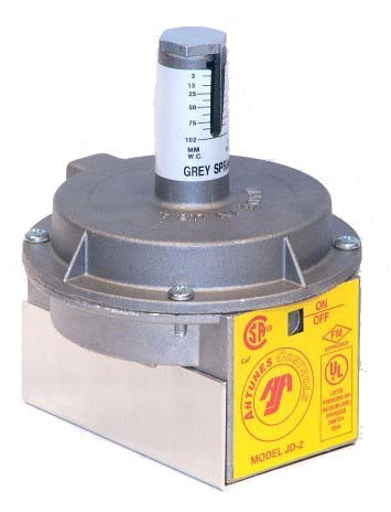 ANTUNES CONTROLS 801111321 JD-2-PURPLE .1"-10"WC W/CONCTR