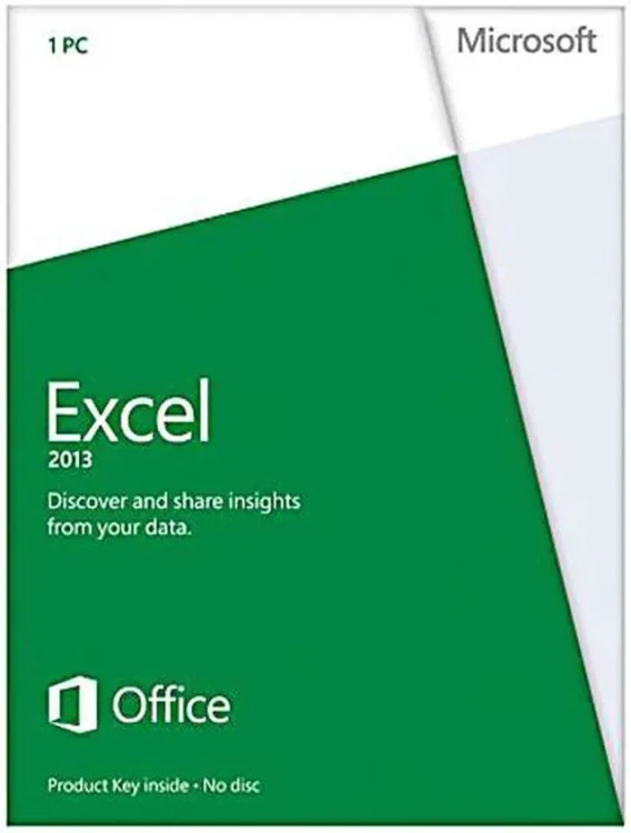Программное обеспечение Excel 2013 32-64 AAA-01268 Программное обеспечение Excel 2013 32-64 AAA-01268