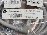 ALLEN BRADLEY 1492-CAB025C69 PRE-WIRED CABLE FOR DIGITAL I/O MODULES, CABLE TYPE C69, 20 CONDUCTOR, 22 AWG, W/ 1769-RTBN10 CONNECTOR, 2.5 METER (8.2 FEET)
