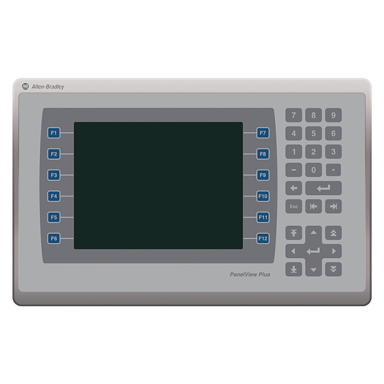 ALLEN BRADLEY 2711P-B12C4D2 OPERATOR INTERFACE KEY/TOUCH ENET DC PS EXT MEM ALLEN BRADLEY 2711P-B12C4D2 OPERATOR INTERFACE KEY/TOUCH ENET DC PS EXT MEM
