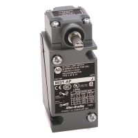 ALLEN BRADLEY 802T-A2P LIMIT SWITCHES, LEVER TYPE, SPRING RETURN, PLUG-IN STYLE, OILTIGHT, 2-CIRCUIT, W/O LEVER, COUNTERCLOCKWISE, 13DEG TRAVEL TO OPERATE, 7DEG TRAVEL TO RESET, 0.29 NM TORQUE TO OPERATE