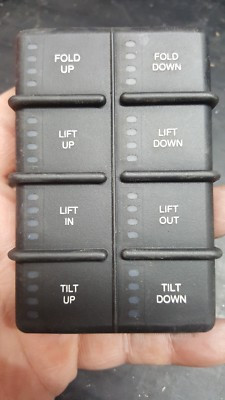 EATON CORPORATION 6-03153  KEYPAD PLATE WITH WINDOW