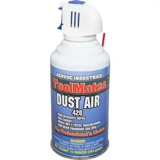 AERVOE INDUSTRIES 420 (PRICE/CA, 6EA/CA) DUSTAIR PRECISION AIR DUSTER W/TRIGGER SPRAY