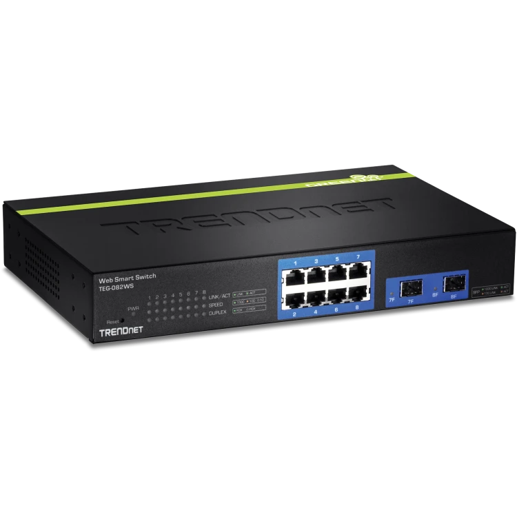 Коммутатор TRENDNET TEG-082WS 8-Port Коммутатор TRENDNET TEG-082WS 8-Port