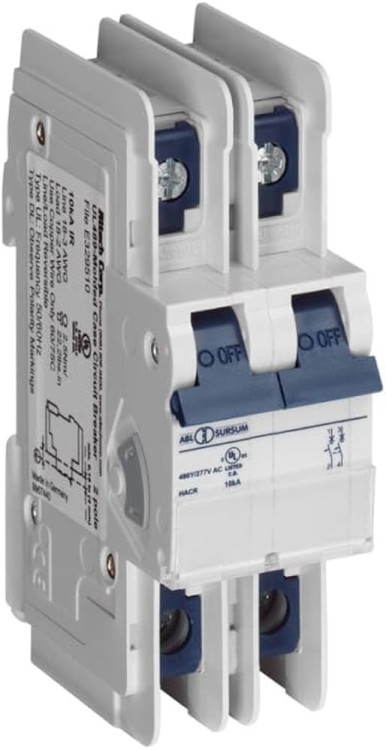 ABL SURSUM 15.923 CIRCUIT BREAKER 40AMP 2POLE FAULT TRIP EARTH LEAK ABL SURSUM 15.923 CIRCUIT BREAKER 40AMP 2POLE FAULT TRIP EARTH LEAK