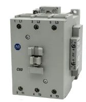 ALLEN BRADLEY 100-C60KJ10 CONTACTOR, SCREW TERMINALS, 32KW/400V, COIL 2 TERMINALS, COIL TERMINALS AT LINE SIDE, CONTROL VOLTAGE 24V 50/60HZ, 1 N.O. AUXILIARY CONTACT, SINGEL PACK