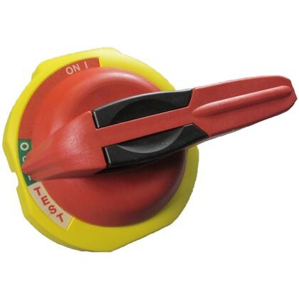 ALLEN BRADLEY 194R-PYT RED/YELLOW PADLOCKABLE HANDLE, TEST MODE