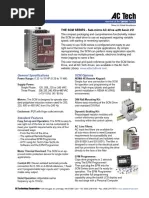 AC TECHNOLOGY 817-455 MC SERIES DRIVES; FACTORY INSTALLED OPTIONS; REMOTE KEYPAD CABLE, 2.5'; NEMA 1 ONLY