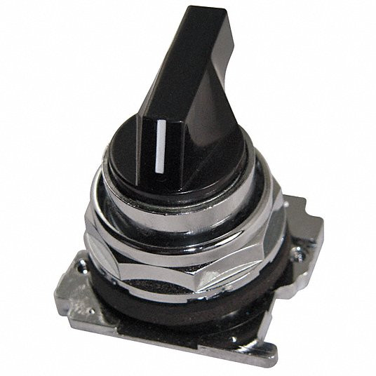 EATON CORPORATION 10250T-3011  SELECTOR SWITCH BLACK LEVER 2POSITION MAINTAINED