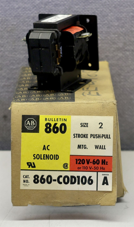 ALLEN BRADLEY 860-COA106 RELAY 600VAC ALLEN BRADLEY 860-COA106 RELAY 600VAC