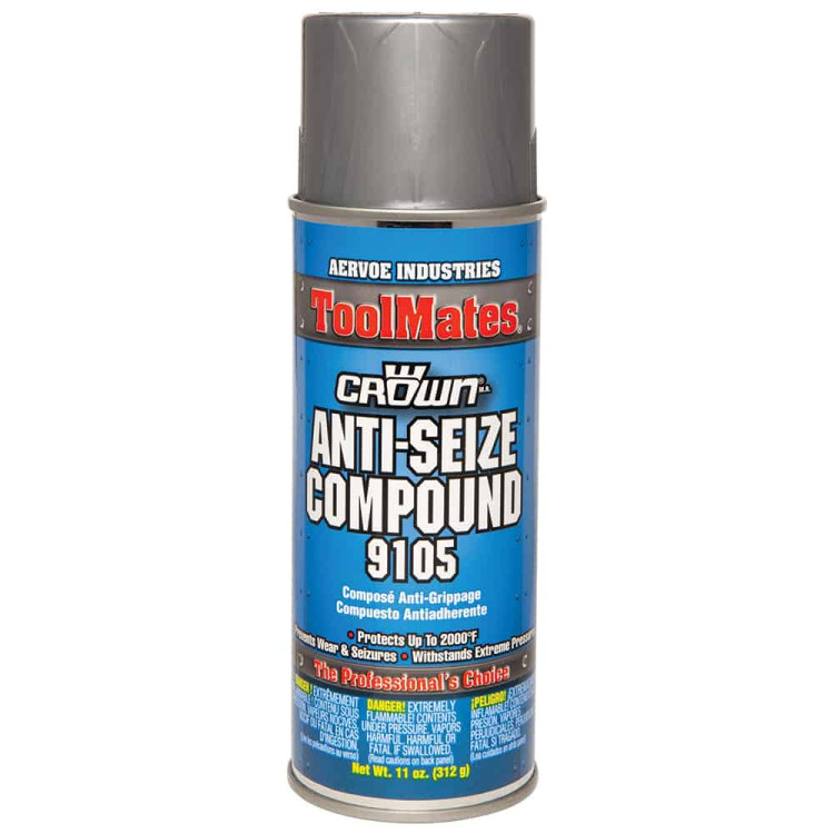 AERVOE INDUSTRIES 9105 (PRICE/CAN, 12CAN/CS) ANTI-SEIZE COMPOUND AERVOE INDUSTRIES 9105 (PRICE/CAN, 12CAN/CS) ANTI-SEIZE COMPOUND