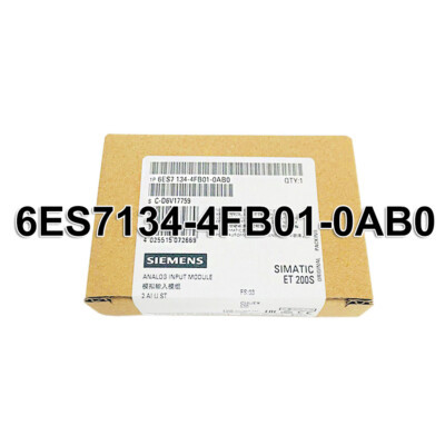 SIEMENS 6ES7-134-4FB00-0A... MODULE 2AI STANDARD U ET200S ANALOG SIEMENS 6ES7-134-4FB00-0A... MODULE 2AI STANDARD U ET200S ANALOG